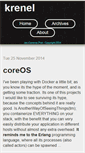 Mobile Screenshot of krenel.org